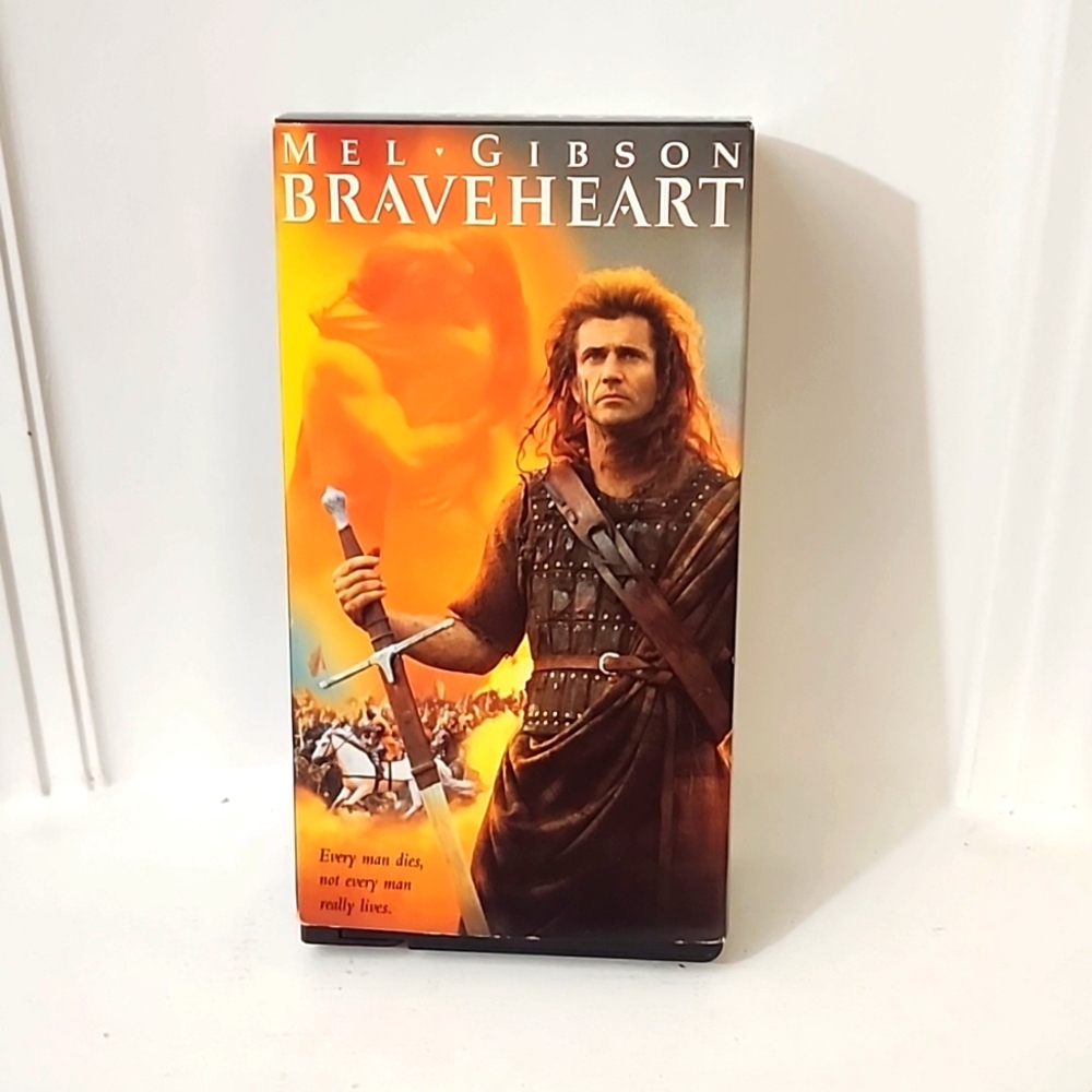 Mel Gibson Braveheart vhs 2 tapes